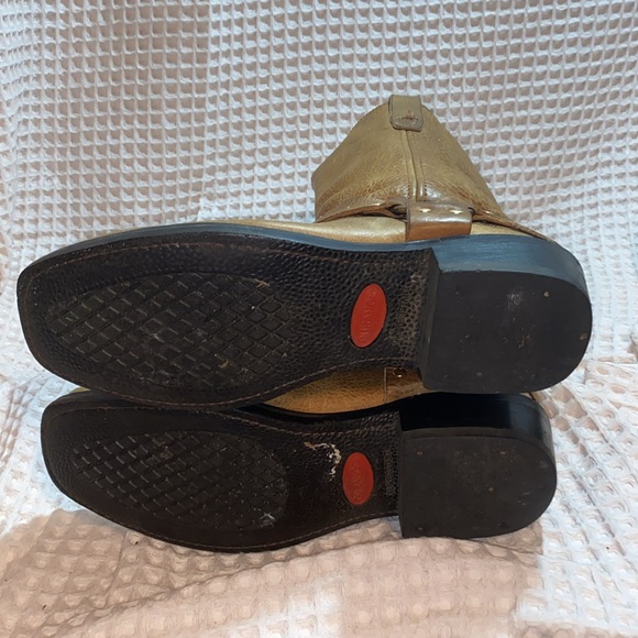 Vintage Durango Harness Western Leather Boots Square Toe Men’s 9D - Picture 8 of 15